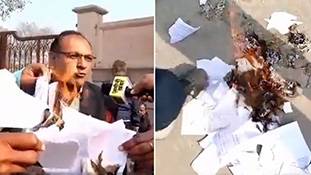 रामचरित मानस जैसे पवित्र ग्रंथ की प्रतियां जलाने वाले हिंदू नहीं हो सकते