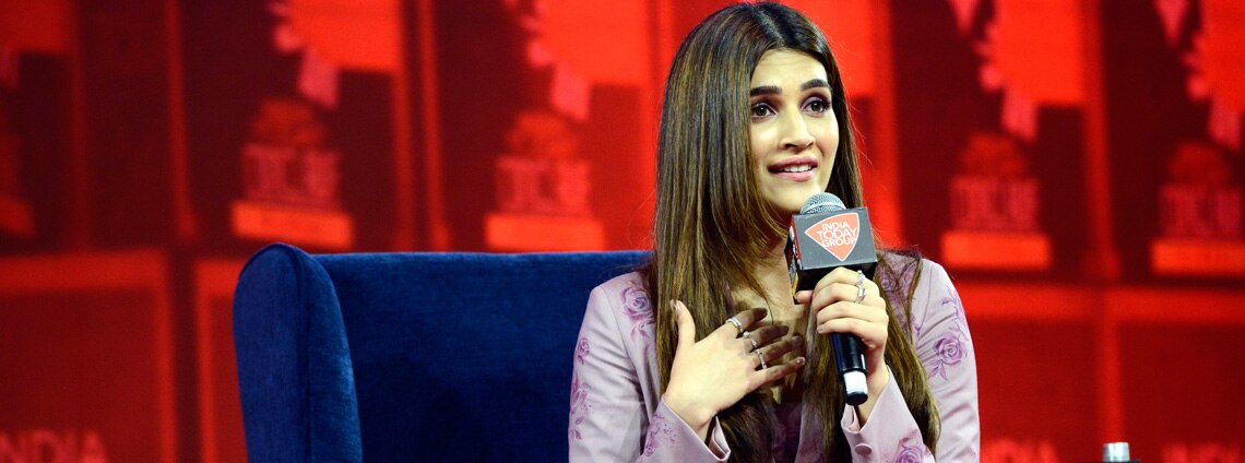 Kriti Sanon clicked at the India Today Conclave 2019
