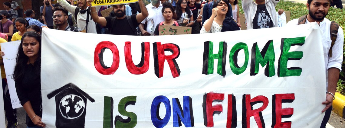 Fridays for Future Protest against Climate Change