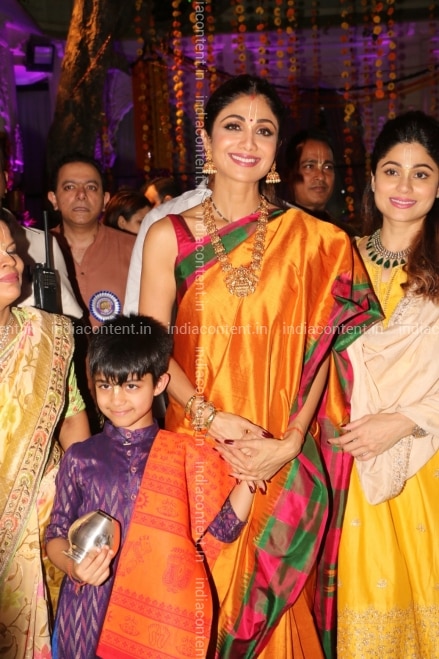 Buy Mumbai Actress Shilpa Shetty With Her Son Viaan Raj Kundra And Sister Actress Shamita Shetty At Iskcon Temple On The Occasion Of Ram Navami Festival In Mumbai On April 14 2019 On son viaan raj kundra's 8th birthday, shilpa shetty and raj kundra shared a compilation of video clips and pictures of their bundle of joy on their. buy mumbai actress shilpa shetty with