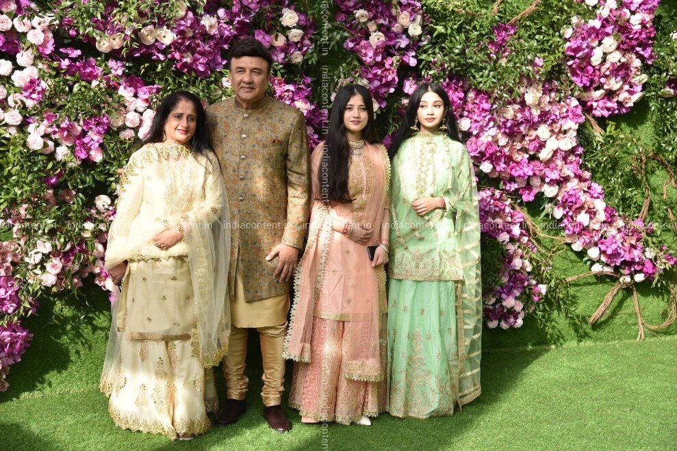 Buy Mumbai Music Director Anu Malik With His Wife Anju Anu Malik At The Wedding Reception Of Akash Ambani And Shloka Mehta In Mumbai On March 10 2019 Photo Ians Pictures Images Now both of their daughters are ready to illuminate the father's name to the worldwide. india content