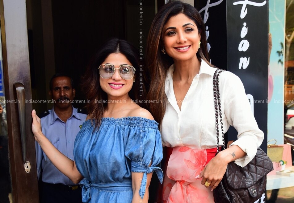 Buy Mumbai Actresses Shilpa Shetty Kundra And Shamita Shetty Seen