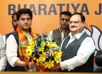 Jyotiraditya Scindia joins BJP