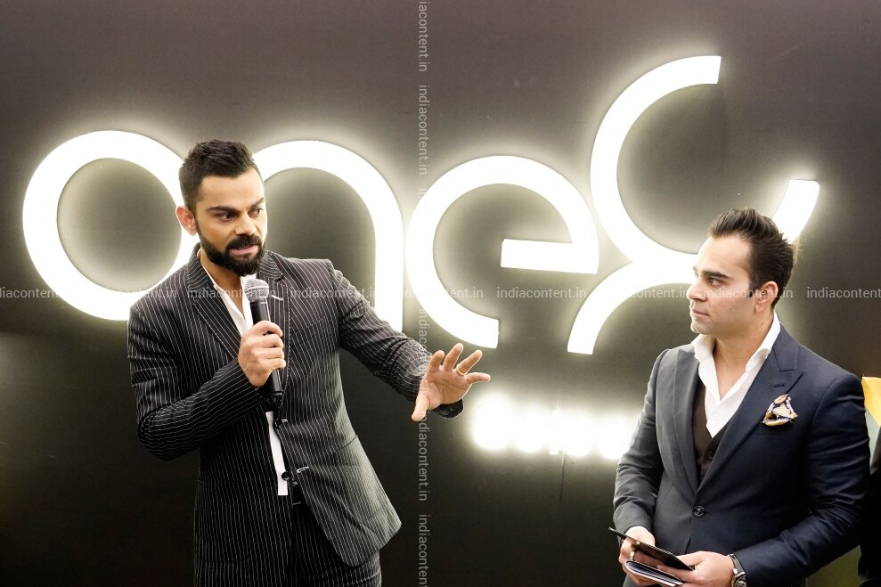 Virat kohli launches sports hotsell shoes