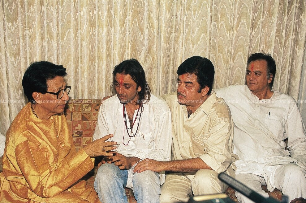 Buy Bal Thackeray Shatrughan Sinha Sanjay Dutt And Sunil Dutt Pictures Images Photos By Shah Ashish Archival Pictures Legend, bravo.hindu heart king shivsena chief.balasaheb keshavrao thackeray! buy bal thackeray shatrughan sinha