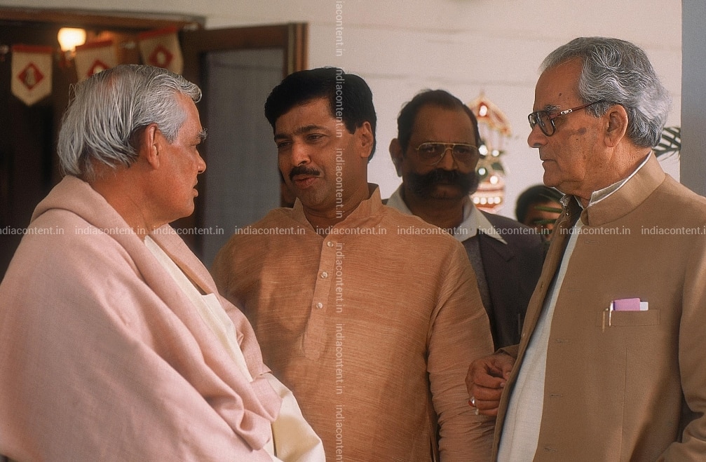 Buy Atal Bihari Vajpayee And Pramod Mahajan At A Meet Pictures Images Photos By Dilip Banerjee Archival Pictures We believe in good governance but they don't. atal bihari vajpayee and pramod mahajan