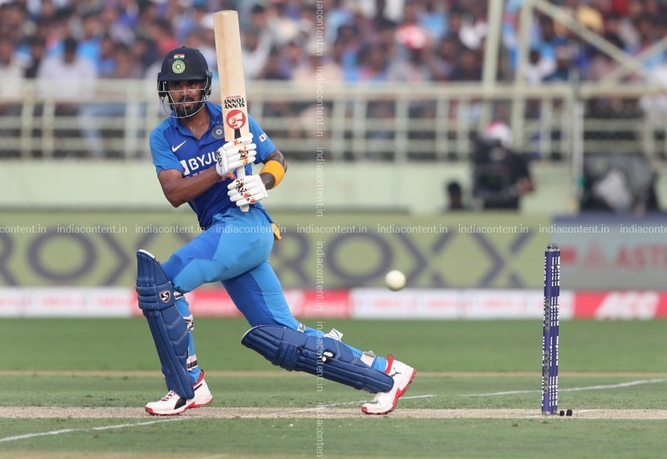 Buy Visakhapatnam Indias Kl Rahul In Action During The 2nd Odi Match Between India And West Indies At Dr Ys Rajasekhara Reddy Aca Vdca Cricket Stadium In Visakhapatnam On Dec 18 2019 Himachal pradesh cricket association stadium, dharamsala. india content