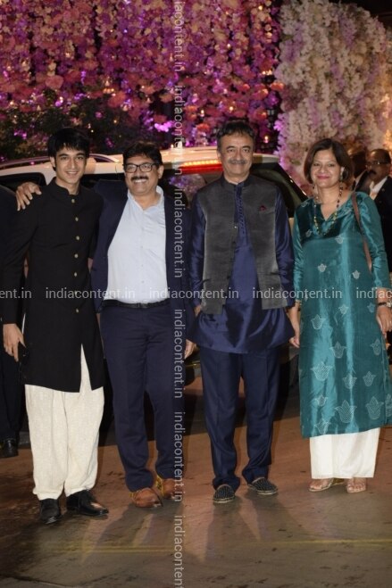 Buy Mumbai Filmmaker Rajkumar Hirani With His Wife Manjeet Hirani At The Engagement Party Of Reliance Industries Chairman Mukesh Ambanis Son Akash Ambani And Diamantaire Russell Mehtas Daughter Shloka Mehta At Antilia Hirani was accused of sexual misconduct by sanju's assistant director a few months back, and since then, he. india content