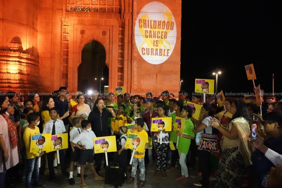 Buy Mumbai Gateway Of India Was Bathed In A Gold Hue Of Lights As