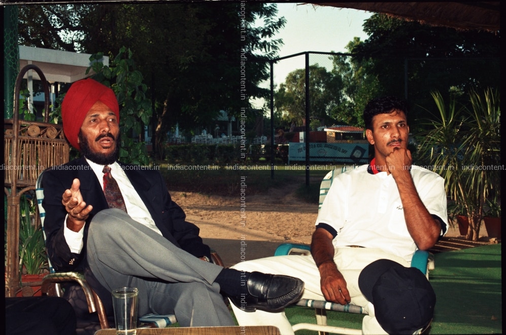 Buy Milkha Singh With His Son Jeev Milkha Singh Pictures Images Photos By Bedi Ts Archival Pictures