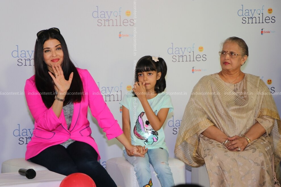 Buy Mumbai Actress Aishwarya Rai Bachchan Along With Her Mother Brindya Rai And Daughter Aaradhya Bachchan Celebrated Day Of Smile On Her Late Fathers Birthday In Mumbai On Nov 20 2019 Photo Oh & occasionally to share my life/love/culture musings. india content