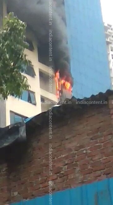 Buy Mumbai Fire Breaks Out In Peninsula Business Park Building That Houses Several Bollywood Production Houses At Andheri West In Mumbai On Oct 14 2019 Photo Ians Pictures Images Photos By Ians