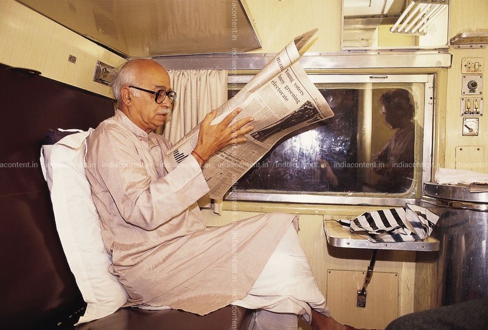 Buy Lal Krishna Advani Sitting In A Train Pictures Images Photos By Pushkarna Pramod Archival Pictures Bjp veteran lal krishna advani turned 92 on friday. buy lal krishna advani sitting in a