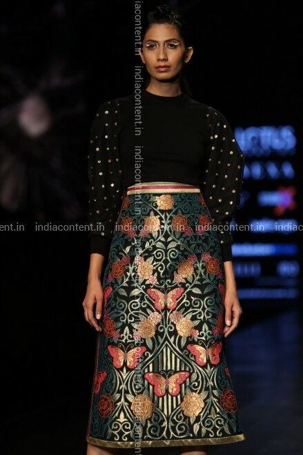 Buy New Delhi A Model Showcase Creations Of Designer Duo Abhishek Gupta And Nandita Basu During Lotus Make Up India Fashion Week Spring Summer 2019 In New Delhi On Oct 11 2018 Golden star education award best. indiacontent