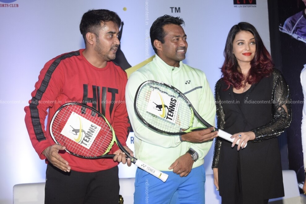 Buy Mumbai Former Tennis Player Leander Paes Actress Aishwarya Rai Bachchan And Filmmaker Shashank Khaitan At The Launch Of Tennis Premier League At The Celebration Sports Club In Mumbais Andheri On Oct The tournament will be played across six neutral venues in india and will initially begin behind closed doors. india content