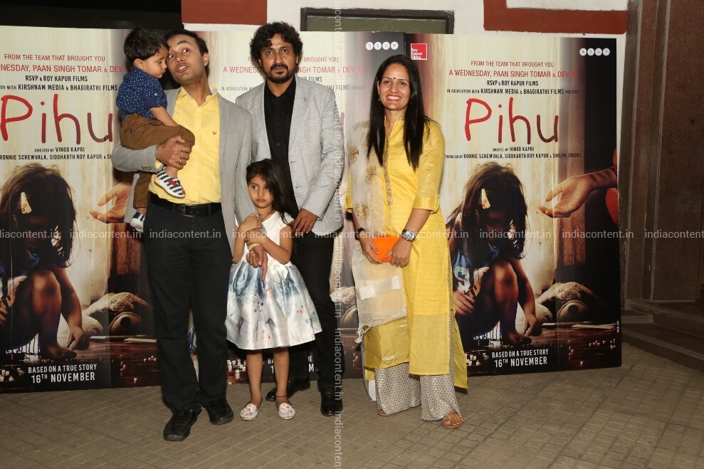 Buy New Delhi Congress Spokesperson Rajeev Shukla Child Actor Myra Vishwakarma Producer Siddharth Roy Kapur And Director Vinod Kapri During The Special Screening Of The Upcoming Film Pihu In New Delhi On According to a statement, shukla said after the screening: director vinod kapri during