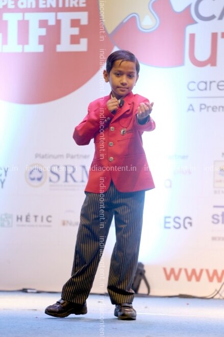 Buy Bengaluru Child Sensation Kautilya Pandit Popularly Known As Google Boy Addresses At The 6th Edition Of Education Event Career Utsav In Bengaluru On Dec 16 2018 Photo Ians Pictures Images Photos