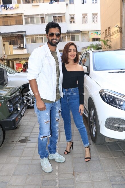 Buy Mumbai Actors Vicky Kaushal And Yami Gautam Seen At Movie Theatre To Promote Their Film Uri The Surgical Strike In Mumbai On Jan 11 2019 Photo Ians Pictures Images Photos By Thank you everyone for watching. india content