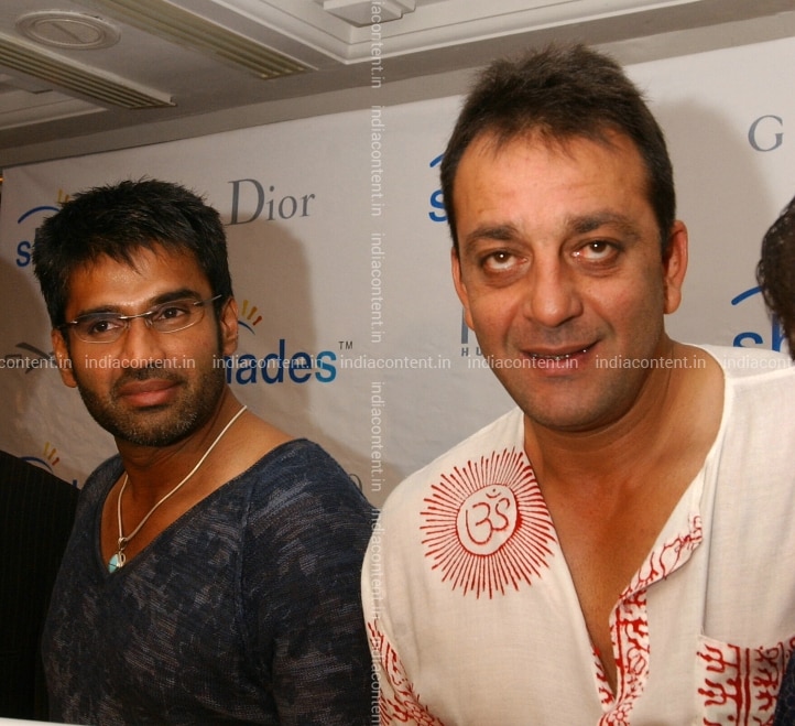 Buy Sunil Shetty With Sanjay Dutt Pictures Images Photos By Bhaskar Paul News Pictures In a career spanning more than 25 years, he has acted in over 100 films. sunil shetty with sanjay dutt pictures
