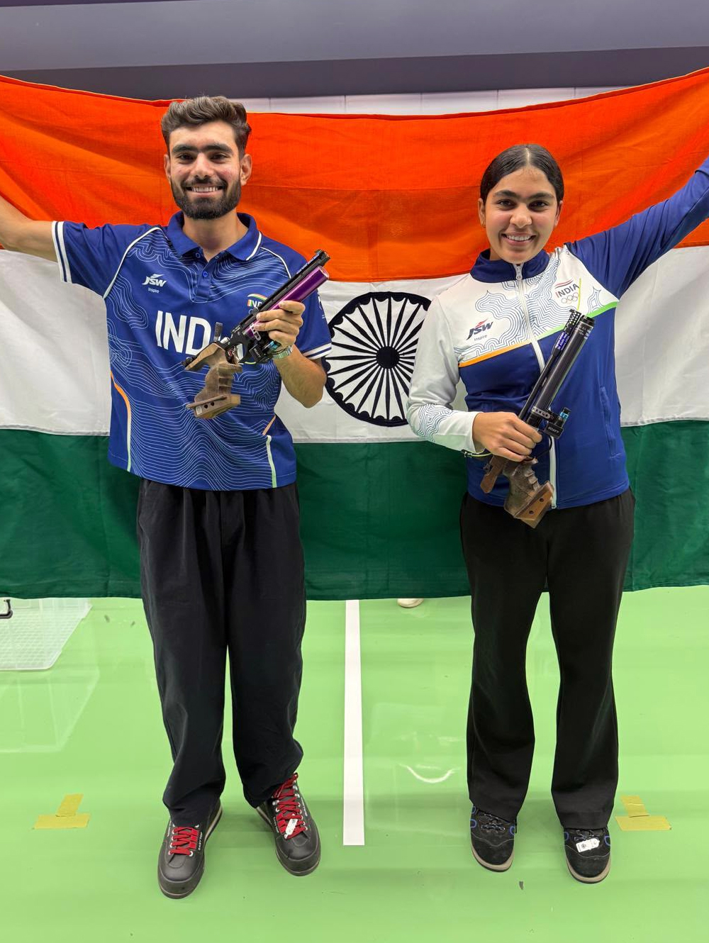 Mixed 10m Air Pistol team