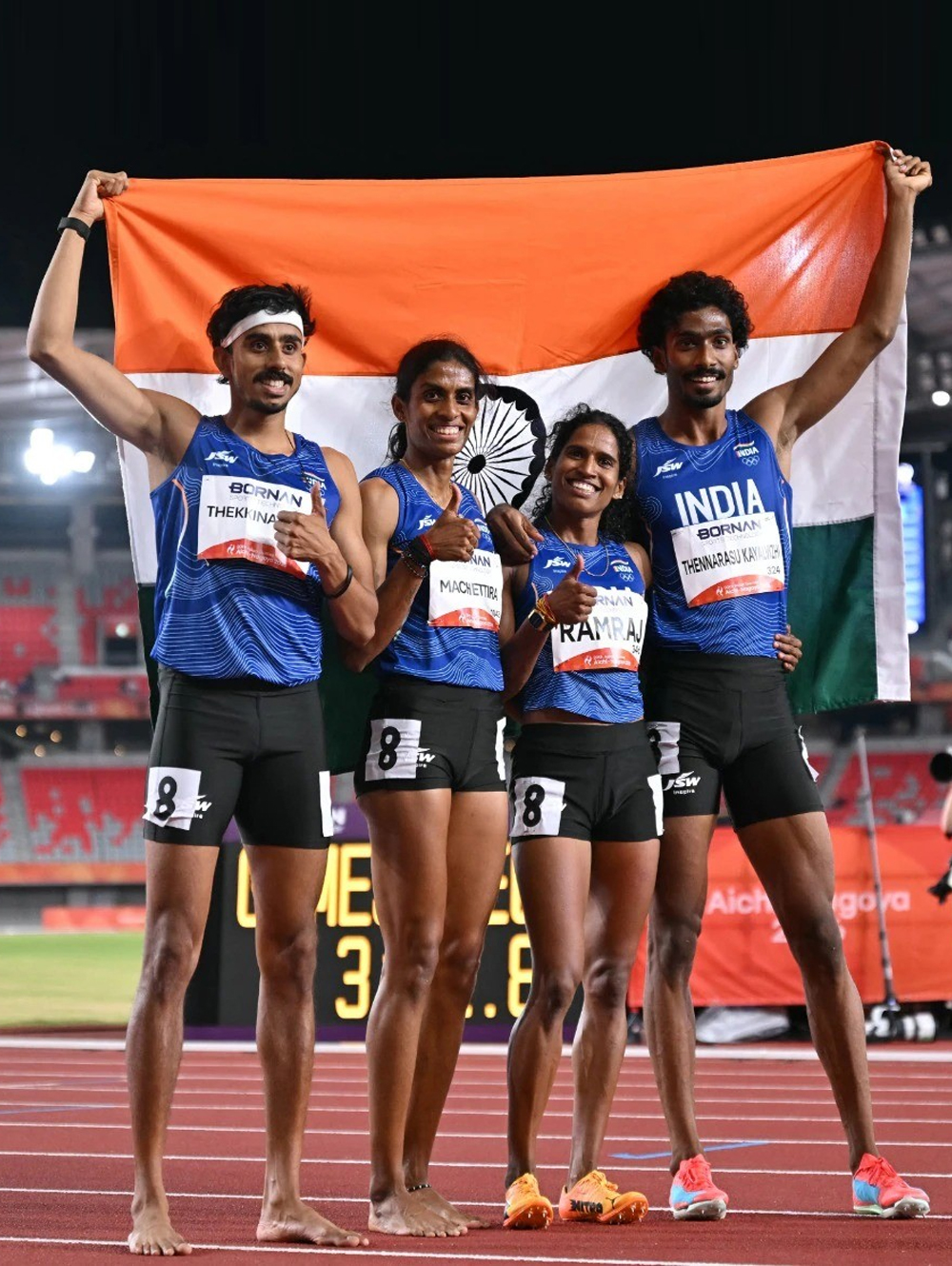 Mixed 4x400m relay team