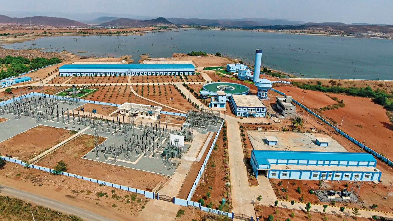 The Mahabubnagar Water Grid in Telangana that MEIL built