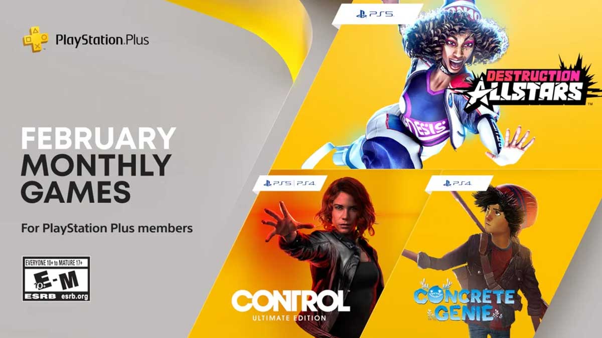 Sony PlayStation Plus subscribers get three free games in February 2021