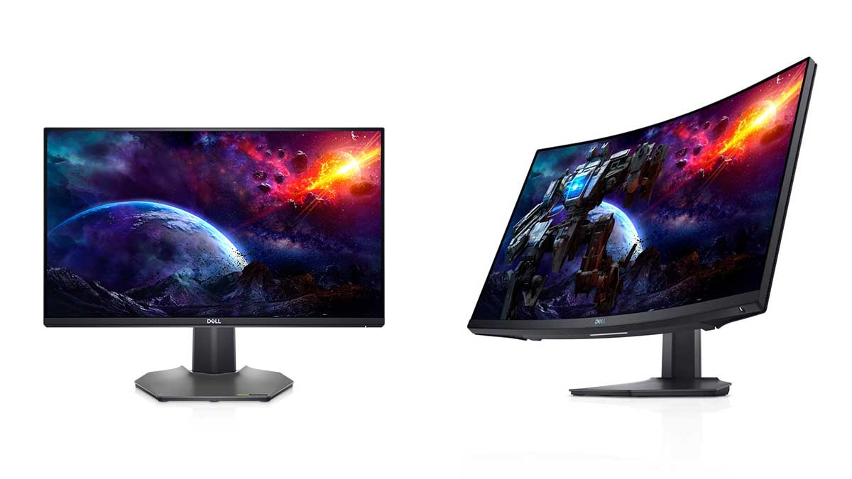 Dell 25 gaming monitor along with 27, 32 curved gaming monitor