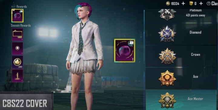 Free Rewards in BGMI 3.6 Ranked Season