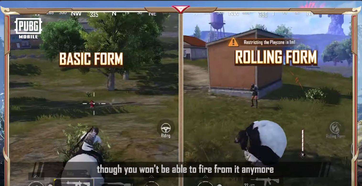 PUBG Mobile: كيفية استخدام مركبة الباندا في تحديث 3.6 PUBG Mobile: كيفية استخدام مركبة الباندا في تحديث 3.6