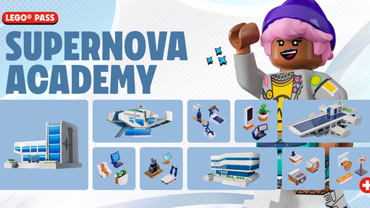 Fortnite Supernova Academy LEGO Pass: Full List of Rewards, Skins, Builds & Decor Fortnite Supernova Academy LEGO Pass: Full List of Rewards, Skins, Builds & Decor