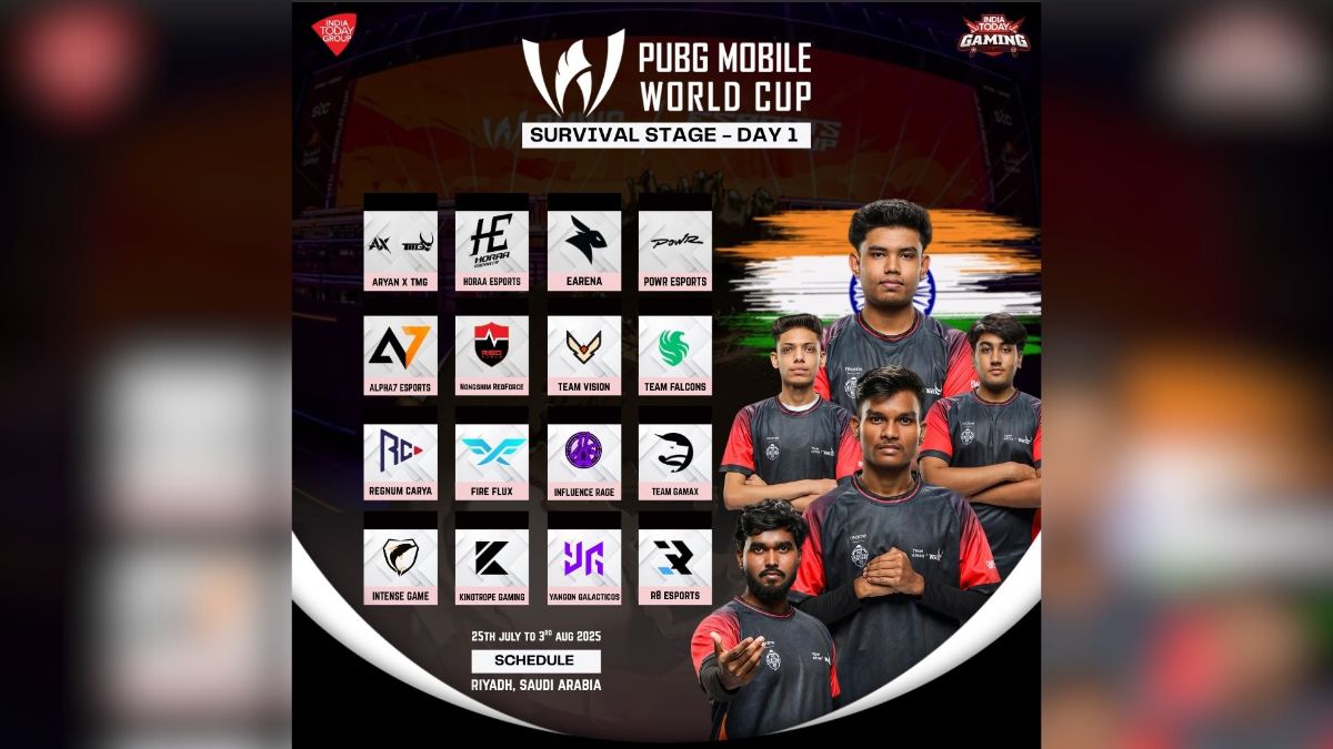 PMWC 2025 Survival Stage Day 1: Teams, Schedule and How to Watch Live Stream