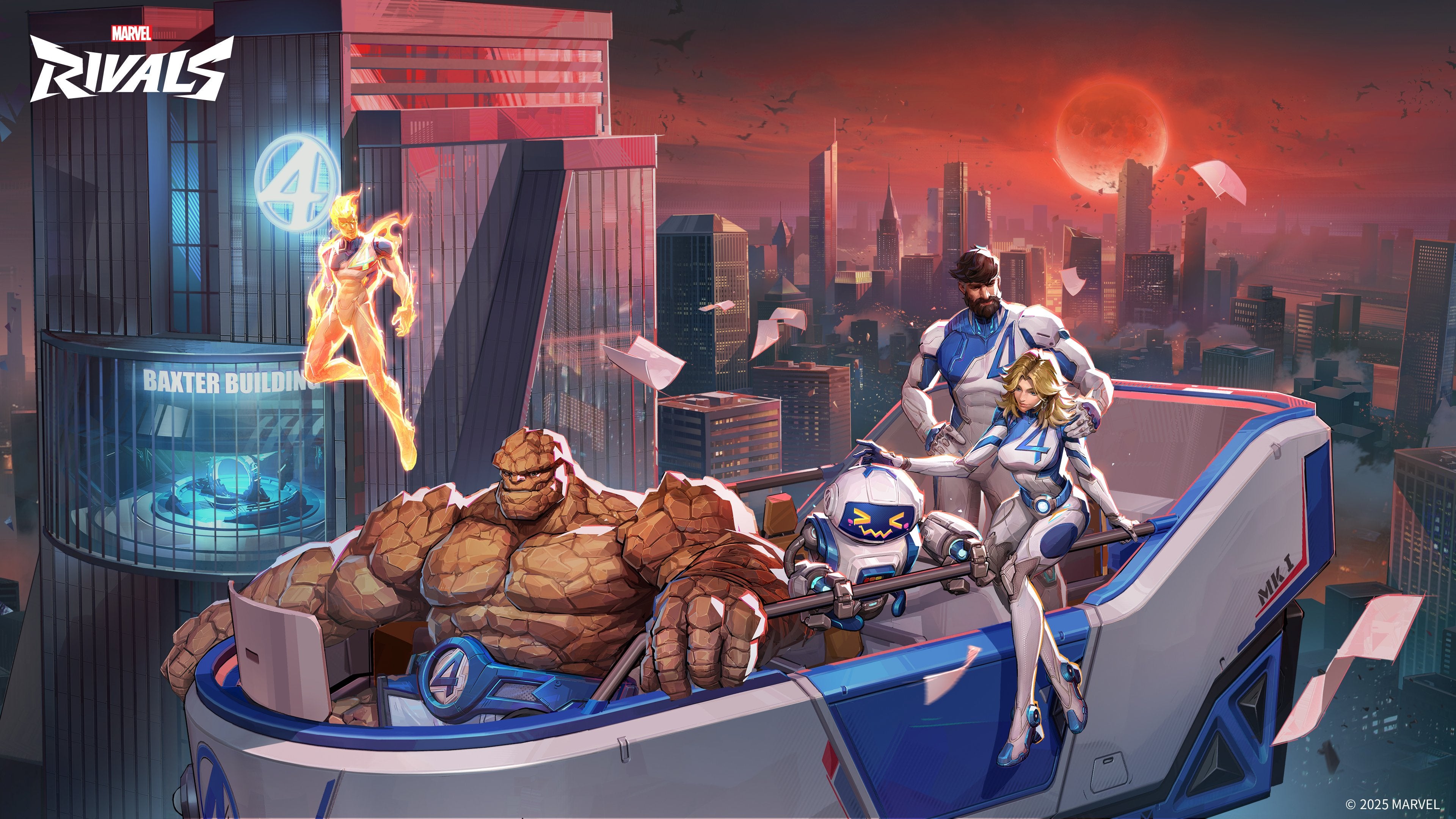 Marvel Rivals Adds Fantastic Four: First Steps Skins in July 24 Item Shop Update