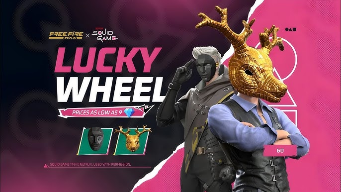 Free Fire Max x Squid Game: Deer VIP & Front Man Mask is Now Available