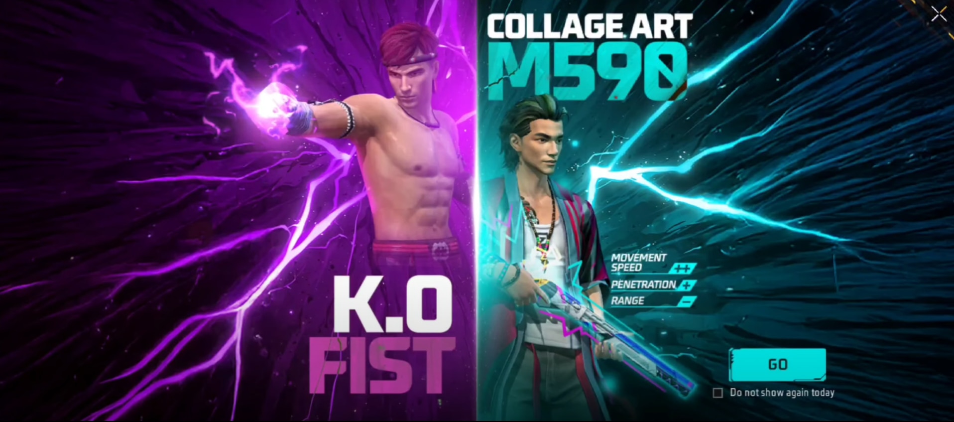 Free Fire: How to Get the Fist K.O. in Step Up Event
