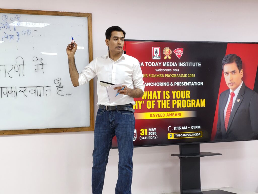 Classroom trainings with Sayeed Ansari - Course Director