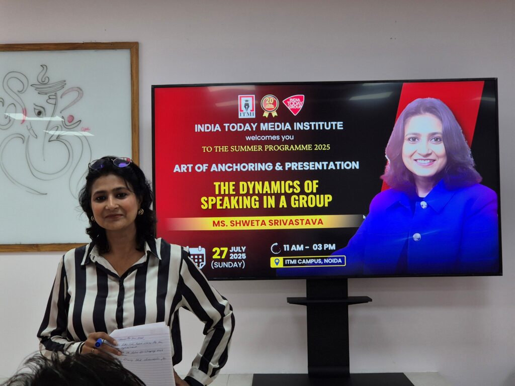 Sessions with Shweta Srivastava, Communications & Personal Branding Expert