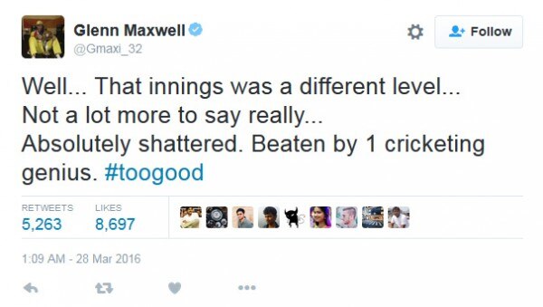 Maxwell Tweet