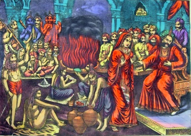 Image result for raja daksh ka yagya