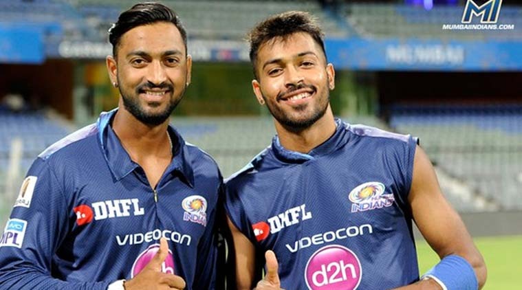 कृणाल, हार्दिक. Photo: BCCI