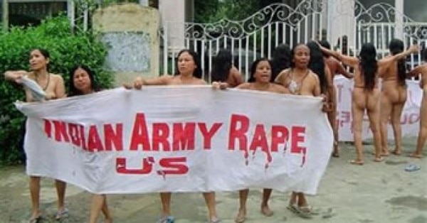 MANIPUR WOMEN PROTEST