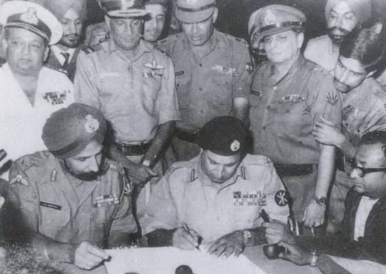 पाकिस्तान का आत्मसमर्पण
