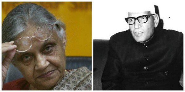 शीला दीक्षित और उमा शंकर दीक्षित. शीला दीक्षित और उमा शंकर दीक्षित.