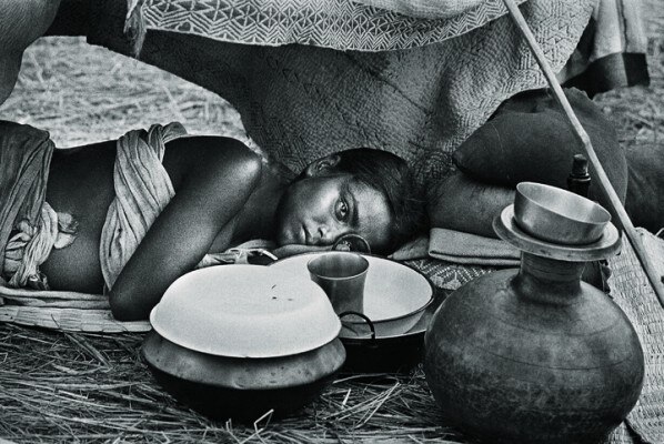Refugees from Bangladesh, 1971.