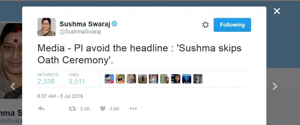 Sushma tweet6