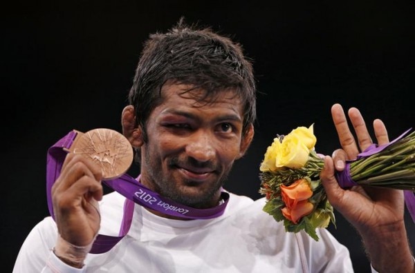 2012 लंदन ओलंपिक्स में योगेश्वर दत्त. क्रेडिट: reuters
