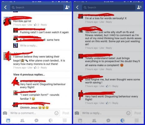 racist comments