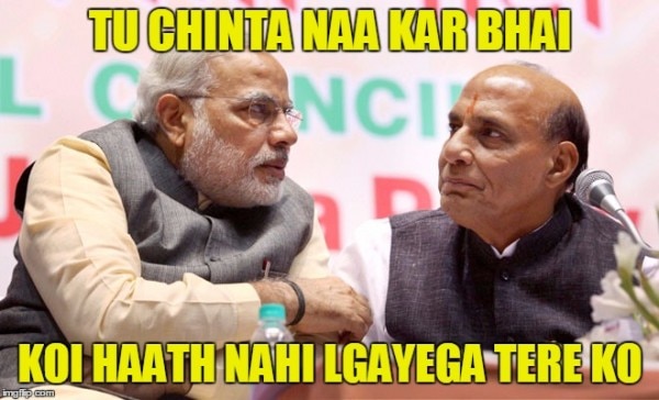 rajnath singh modi