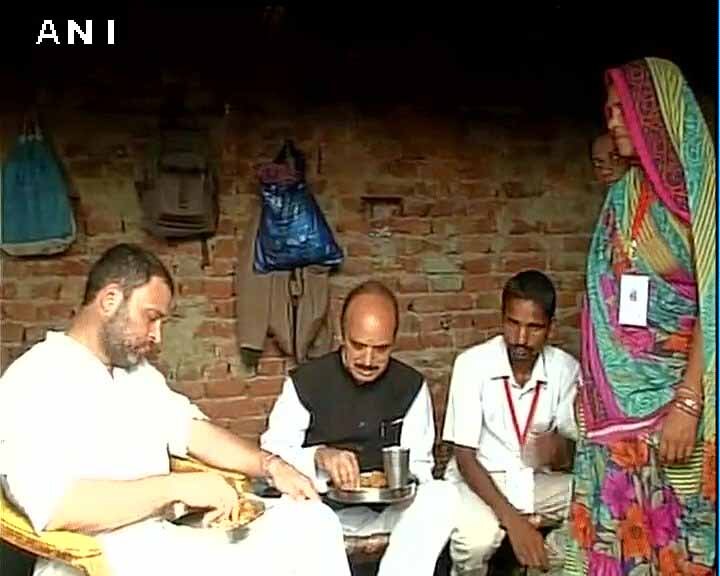 स्वामीनाथ के घर राहुल