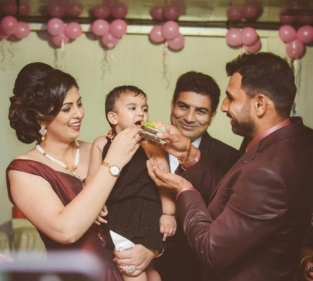 Mohammad Shami family